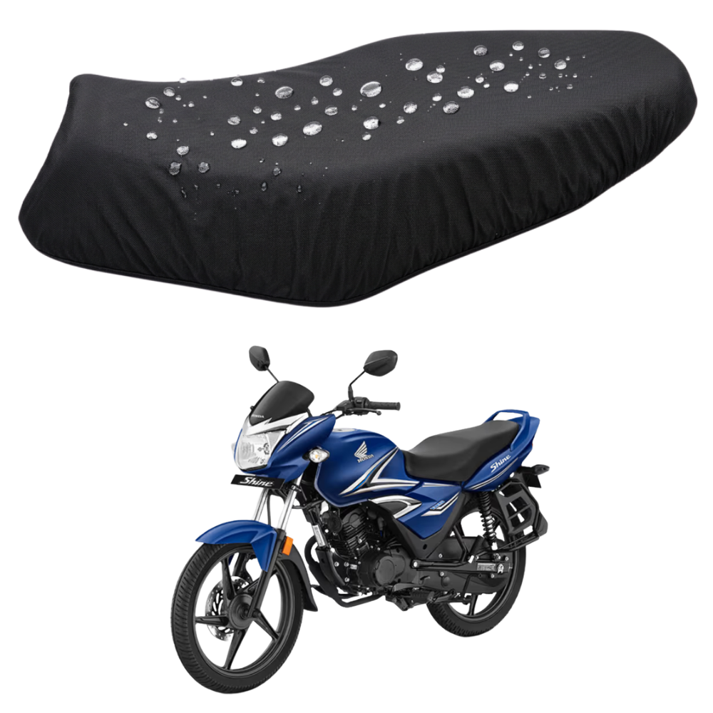 Waterproof Motorcycle Seat Cover – Universal Elastic Fit Bike Seat Protector