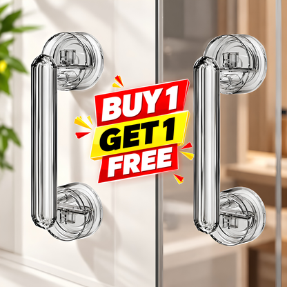 Vacuum Suction Door Handle – No Drill Multipurpose Handle for Glass, Cabinet, Window & Refrigerator | Buy 1 Get 1 Free