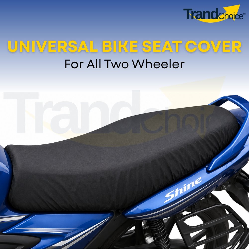 Waterproof Motorcycle Seat Cover – Universal Elastic Fit Bike Seat Protector