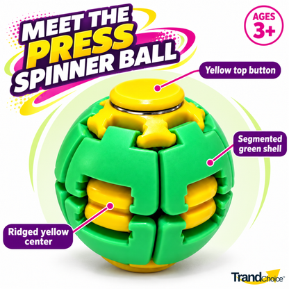 Magic Spinning Fidget Ball Toy | 360° Spinning Sensory Toy for Kids & Adults | Multicolor | Buy 1 Get 1 Free