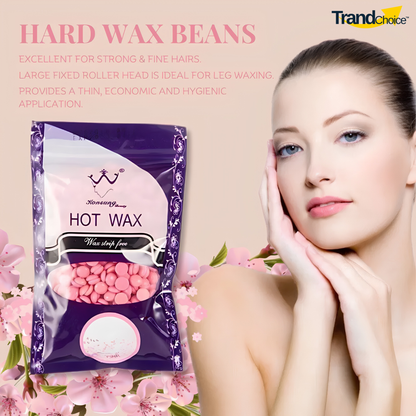 Silicone Wax Heater for convenient at-home waxing. Flexible removable silicone bowl, efficient heating, easy cleanup and hard "FREE" wax beans included.