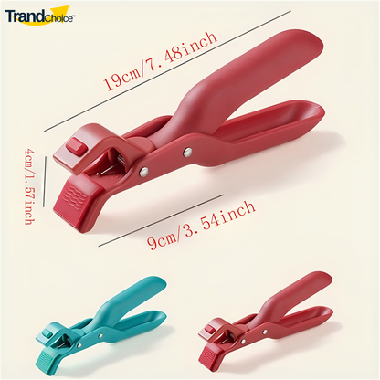 Multi-Purpose Silicone Non-Slip Heat Insulation Anti-Scald Clamp PACK OF 2