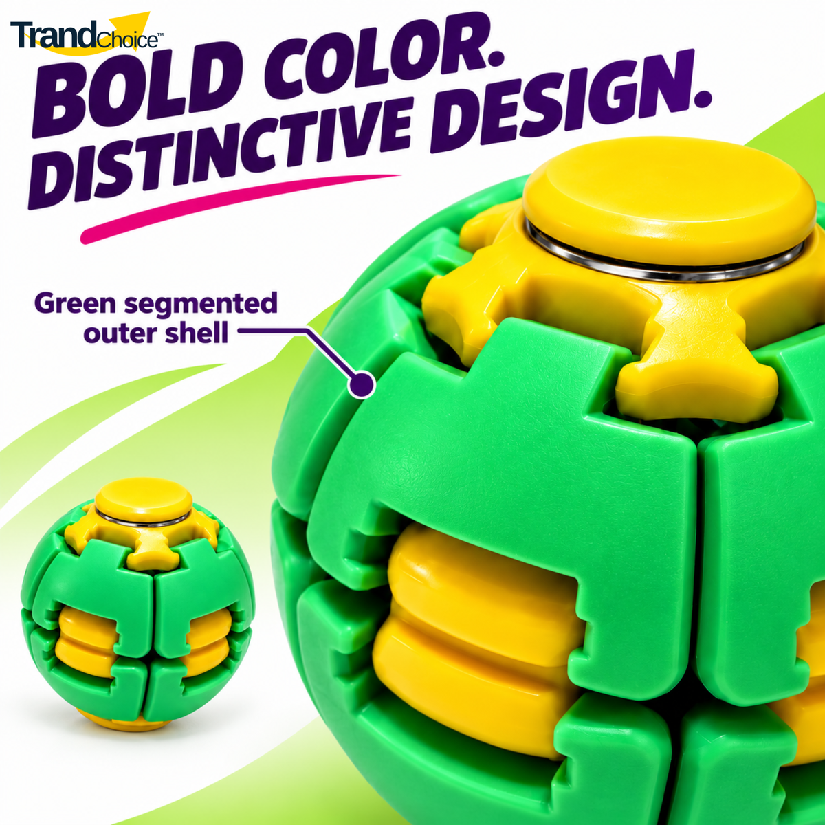 Magic Spinning Fidget Ball Toy | 360° Spinning Sensory Toy for Kids & Adults | Multicolor | Buy 1 Get 1 Free