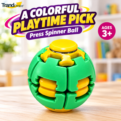 Magic Spinning Fidget Ball Toy | 360° Spinning Sensory Toy for Kids & Adults | Multicolor | Buy 1 Get 1 Free