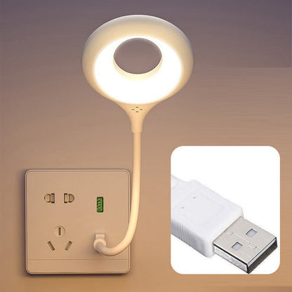 🏆High-tech voice-activated USB LED lamp⚡👑